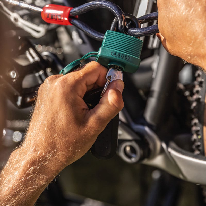 أباس كابل حماية مقعد ABUS Cobra، طول 75 سم/قطر 5 مم، أسود - Image 3